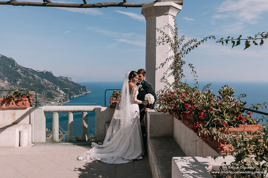 Foto di matrimoni a Villa Rufolo